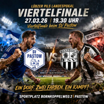 FSV Bentwisch 1.Herren Pokal Viertelfinale